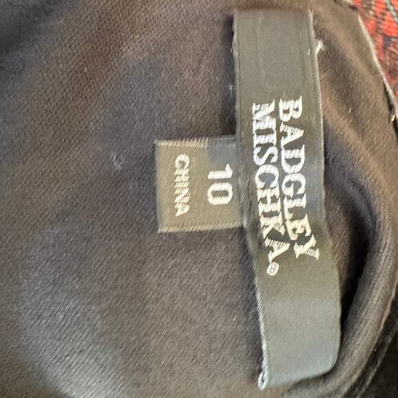 Badgley Mischka Black Velvet Jumpsuit SIZE 10 Cocktail Soft Sequin Designer $630 - Picture 10 of 11